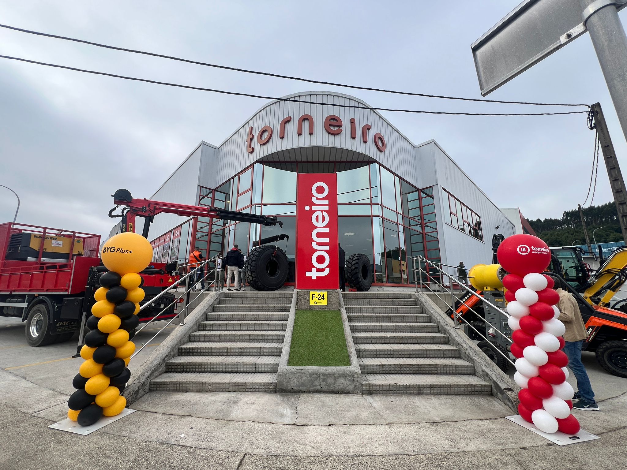 Torneiro Maquicoruña inaugura el Punto BYG Plus+ A Coruña